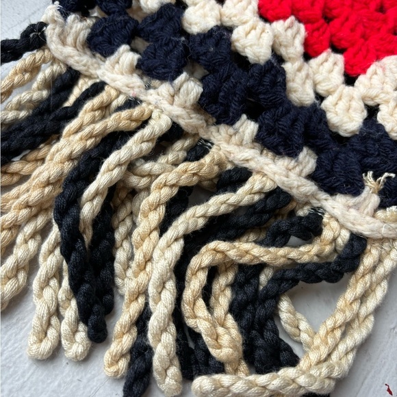 Crochet knit crossbody bag - Picture 3 of 7